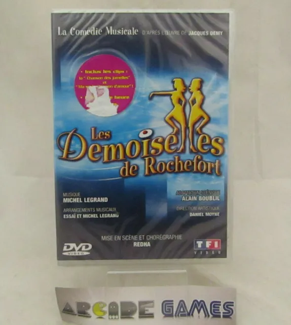 DVD LES DEMOISELLES DE ROCHEFORT - NEUF - COMEDIE MUSICALE (vendeur pro)