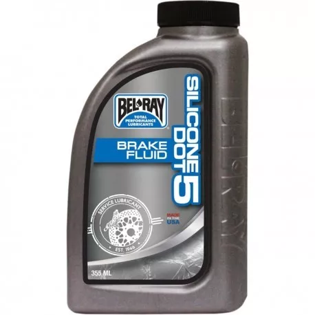 Liquide de frien DOT5 SILICONE brake fluid 355 ml BEL-RAY BELRAY (99450-B355W)