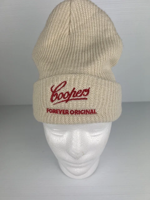 Coopers Beer Beanie - Forever Original Red Embroidered Chunky Beanie