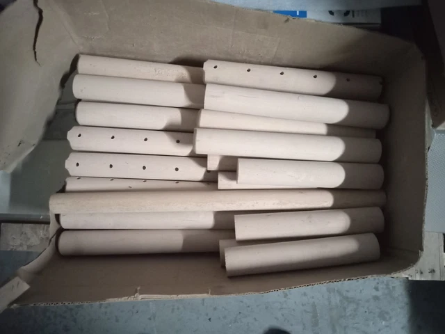 Wood furniture leg remnants - Furniture making/laser engraving/lathe