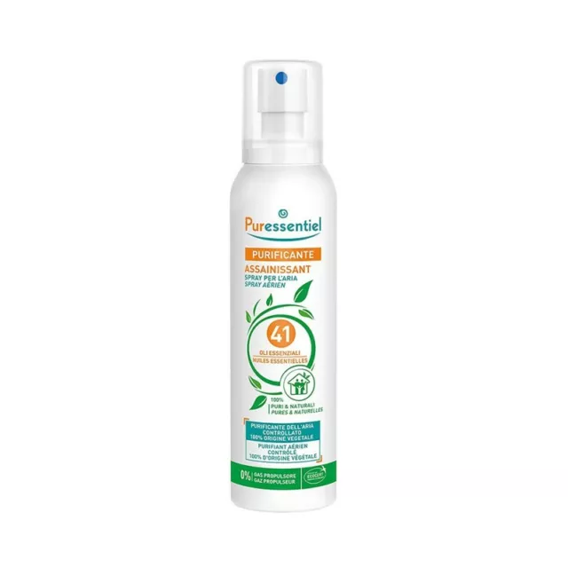 PURESSENTIEL Purificante - Spray per l'aria ai 41 oli essenziali 200 ml