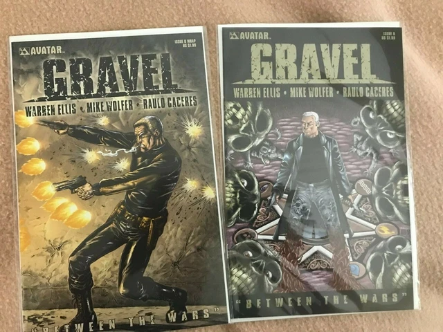 Gravel (Avatar, 2007) #0 (Regular & Wrap Covers) Warren Ellis