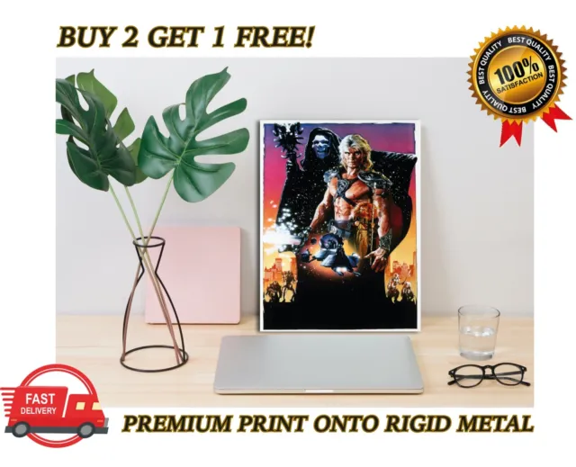He Man Masters of the Universe Movie Premium METAL Poster Art Print Plaque Gift