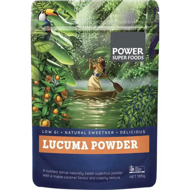 Power Super Foods Organic Lucuma Powder 185g