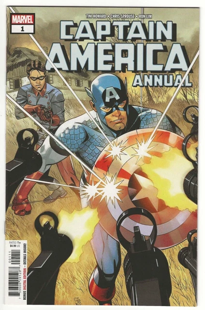 Marvel Comics CAPTAIN AMERICA ANNUAL #1 first printing cover A