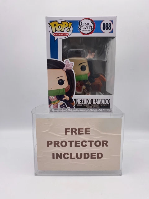 Funko Pop Nezuko Kamado #868 Demon Slayer Anime Vinyl Figure w/ Protector