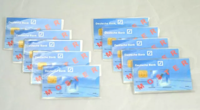 3 - 10 EC Karten Schutzhülle Kreditkarte Bankkarte Scheckkarte Visitenkarte Soft
