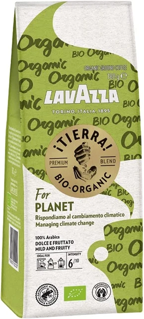 , Tierra for Planet, Ground Coffee, Ideal for Moka Pot or Filtered Coffee, with