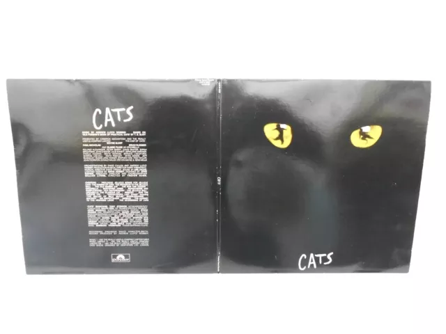Cats Andrew Lloyd Webber 1981 12" Double Vinyl Album
