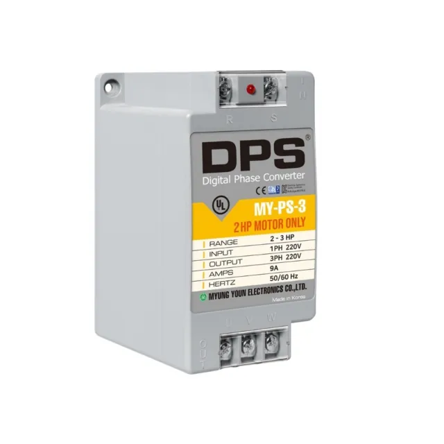 1 Phase to 3 Phase Converter, Must be only used on 2HP(1.5kW) 6Amps 200V-240V