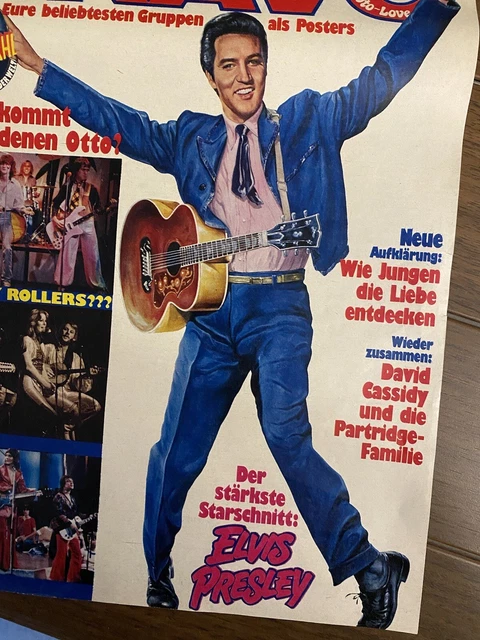 Bravo--Starschnitt-- Elvis  - 18 Teile — Ohne Rand!!!