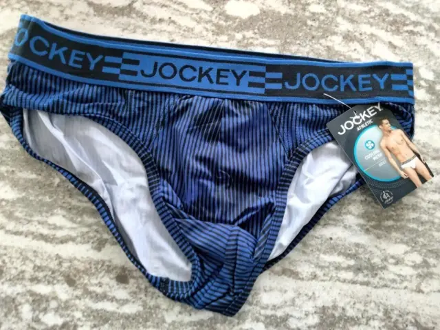 Jockey Microfiber Athletic Cooling Mesh Hip Brief Underwear Medium MINT FREESHIP