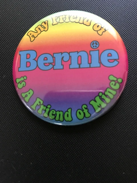 Nice 2.25 Inch  Bernie Sanders Presidential Pinback Button