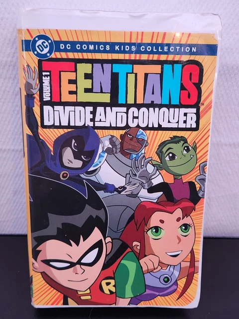 TEEN TITANS: DIVIDE and Conquer (VHS, 2004) £17.19 - PicClick UK