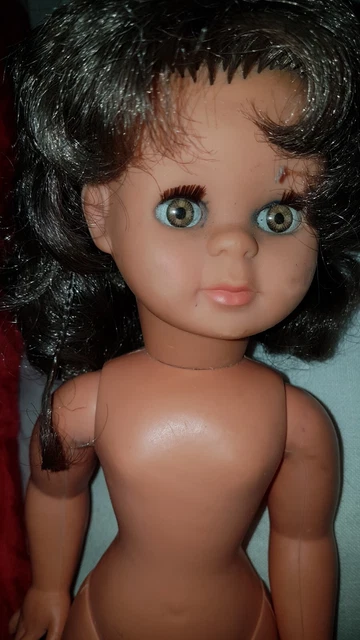 Poupée mannequin ancienne de 37,5  cm Mode et travaux)nommée micheline