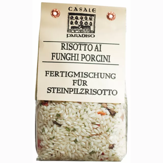 Risotto mit Steinpilzen 300 gr. - Casale Paradiso