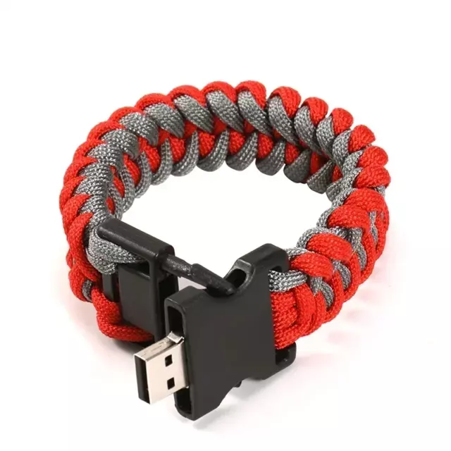 Bracciale Intrecciato Nylon Unità Flash USB Penna Memory Stick Memoria Memoria Esterna 8 GB~2 TB 3