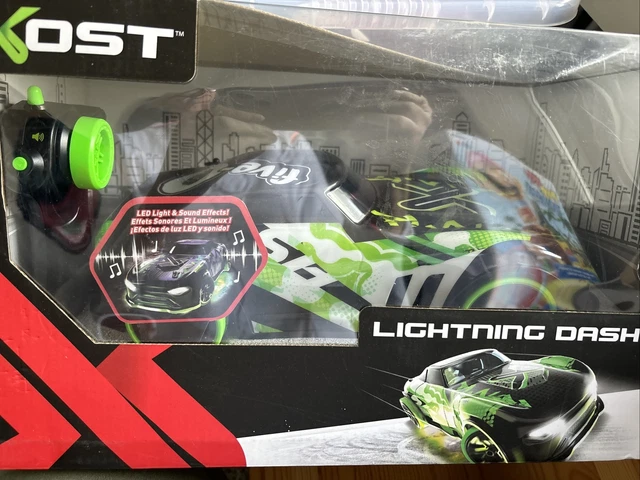 Silverlit - Exost 360 Cross Green Remote Control Car - Rechargeable Battery - 360° 2-Sided Driving LED Headlights - Speed: 12km/h - Toy For Children From 5 Years - 54759