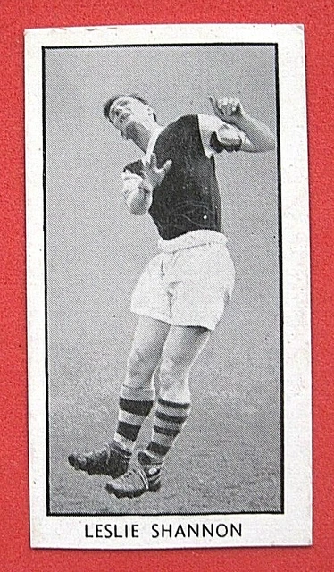 Berühmte Fussballer - D.c.thomson - 1 Karte - (Zauberer) - #23 Leslie Shannon