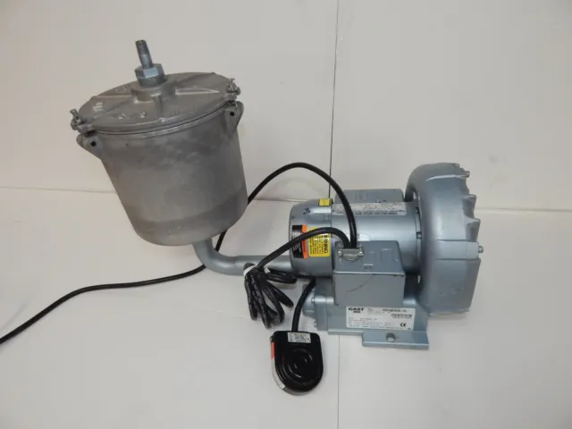 *Jm* Gast Regenair R1102C-14 Vacuum Pump With Tank  (Fiy46)