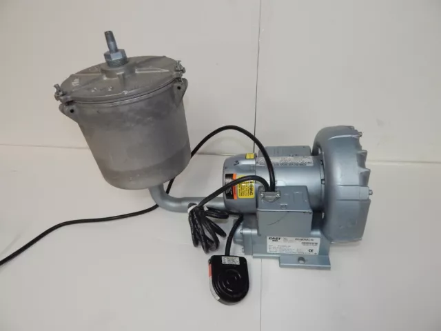*Jm* Gast Regenair R1102C-14 Vacuum Pump With Tank (Fiy46) *Jm* Gast Regenair R1102C-14 Vacuum Pump With Tank (Fiy46)