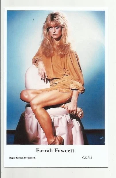 (Bx22) Farrah Fawcett Swiftsure Photo Postcard (C37/15) Filmstar Pin Up Glamor