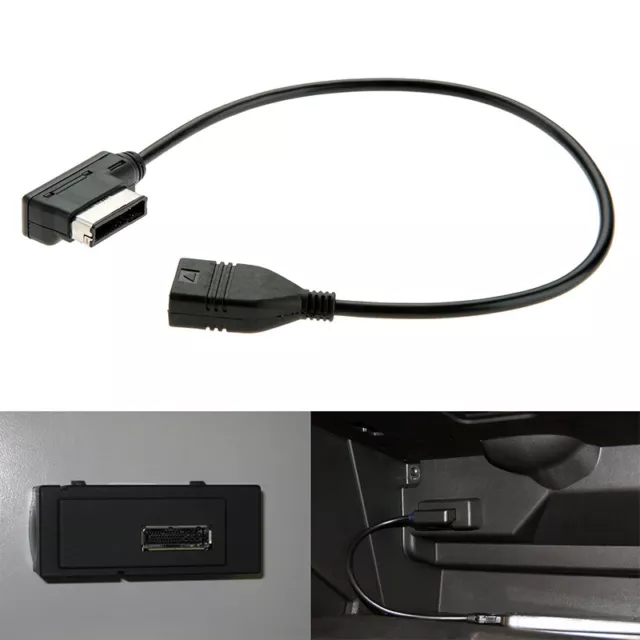 USB AUX Cable Music MDI MMI AMI to USB Female Interface Audio Adapter Data W-lk