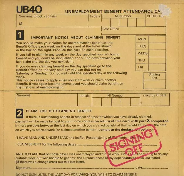 Ub 40 Signing Off