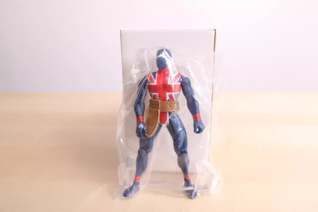 Figura de acción exclusiva de 5" Union Jack ToyFare Mail Away Marvel ToyBiz - 1998