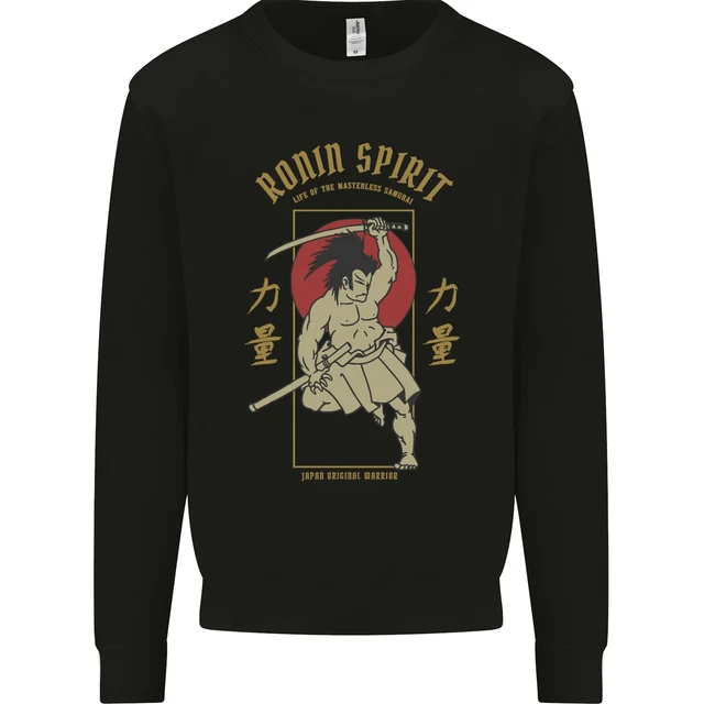 Ronin Spirit Samurai Japan Japanese Mens Sweatshirt Jumper