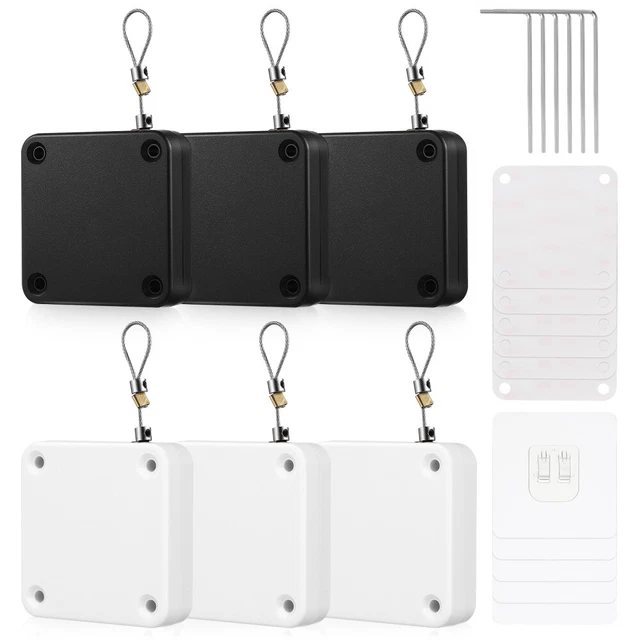Ganci Autoadesivi A Vite - 4 Pezzi - Porta Rotolo Da Cucina, Porta Asciugamani - Fino A 9,1 Kg - Senza Fori - 2