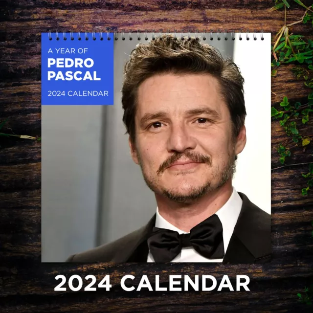 PEDRO PASCAL CALENDAR 2024 Pedro Pascal 2024 Celebrity Wall Calendar