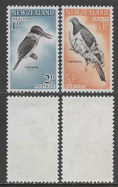 New Zealand 1960 Health Birds p11½ x 11  Mi n.413-414 complete set MNH **