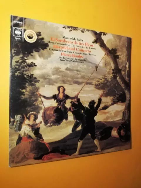 Manuel De Falla, Pierre Boulez dirigiert das New York Philharmonic Orch.LP/K105