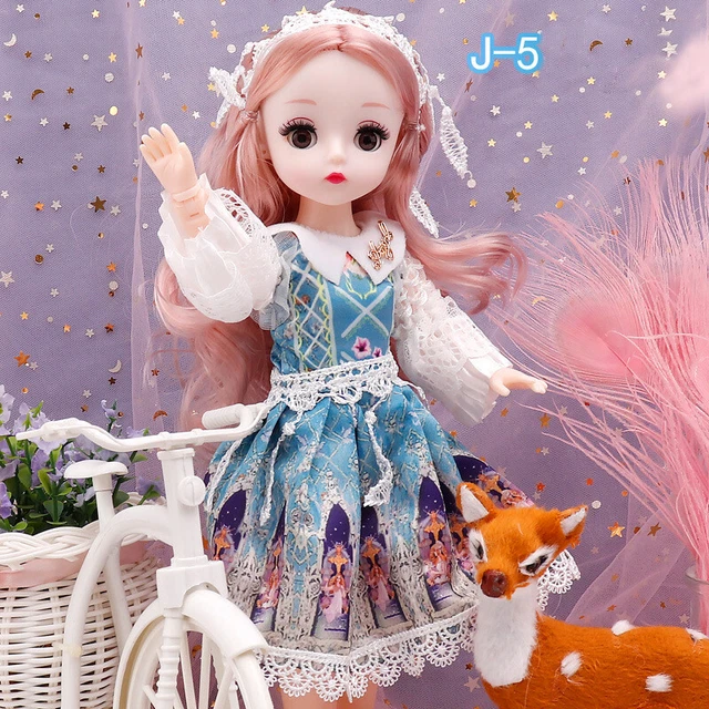 Poupée articulée 30 cm 1/6 Avec tenue complète, vêtement, chaussure Yeux 3D