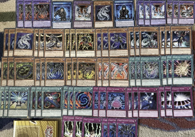 YUGIOH ZANE TRUESDALE Deck - Cyber Dragon Nova Eternity Sieger End  Cyberdark $35.00 - PicClick