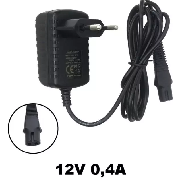 12V 400mA Netzteil Ladegerät Ladekabel für Braun CruZer6  Contour 5877, 5895