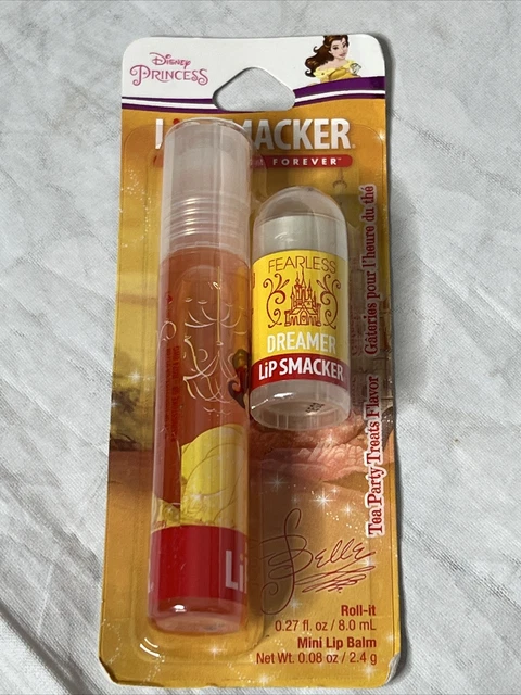 lip smacker disney princess Belle roll it lip gloss &lip smacker tea party treat