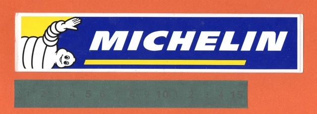 Sticker Autocollant Vintage Michelin Tires – Années 80, Origine Italie