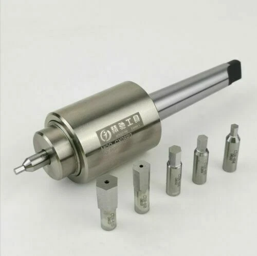 KC-CX08 6heads Rotary Hexagon Hole Broach Tool Kit W/Morse 3# Holder CNC Machine