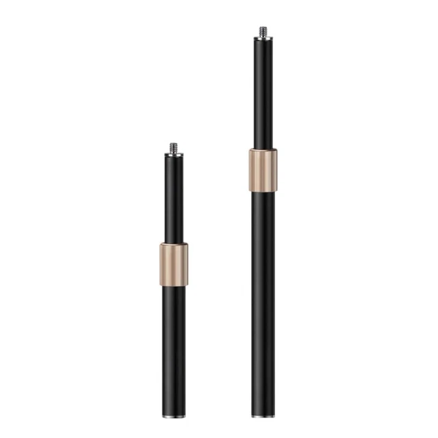 EXTENDABLE 1/4 FEMALE To Male Thread Adapter Rod For DSLR Camera ...
