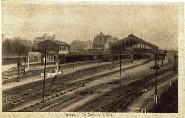 CPA -Carte postale- FRANCE-ARRAS - Sa Gare (iv 526)​