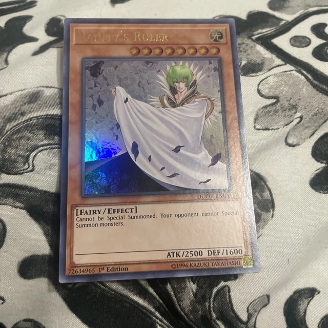 CARTE MONSTRE ULTRA rare Yugioh TCG Vanity's Ruler DUOV-EN061 1ère ...
