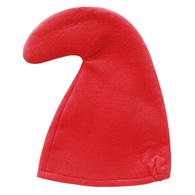 Cleveland Football Mascot Orange Elf Hat With Ears - Gnome Dwarf Cap For Halloween, Unisex