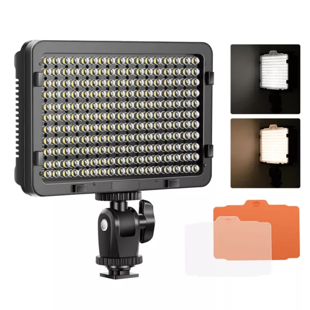 Neewer Foto Studio 176 LED Ultra helle dimmbare auf Kamera Video Licht