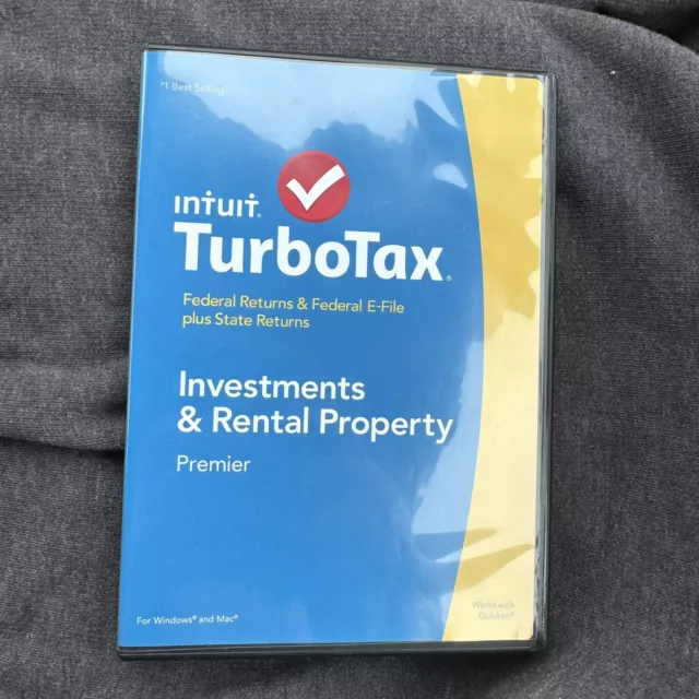 TurboTax 2014 Premier Federal & State Investment & Rental Property Premier