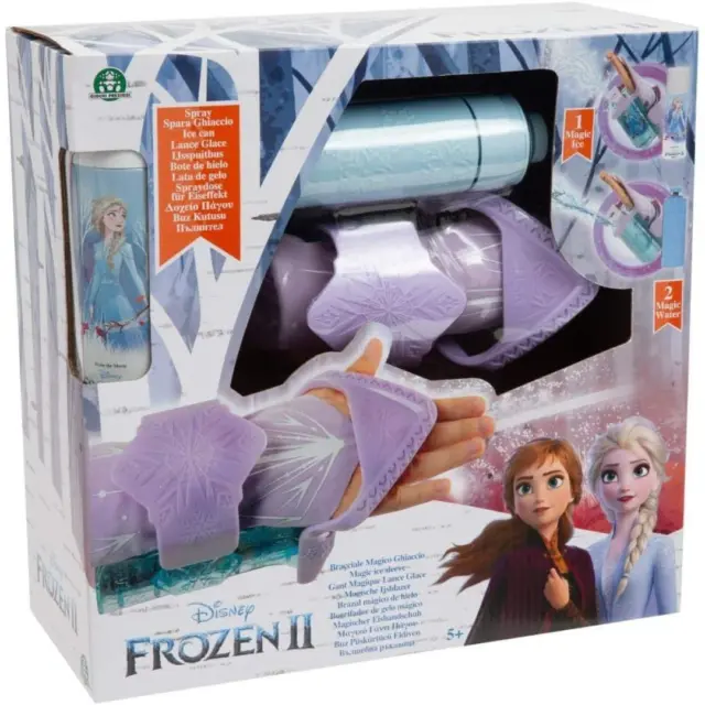 Frozen 2 Queen Elsa Magic Ice Jewel Detail Lace Trim Sleeve New Kids Toy