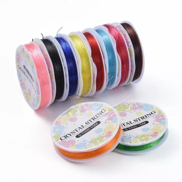 Nylonfaden Nylonschnur Transparent elastisch Stretch 0,4-1mm CrystalThread