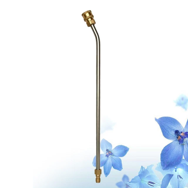 30 Degrees Curving High Pressure Car Washer Spray Lance Extension Bar 1/4"