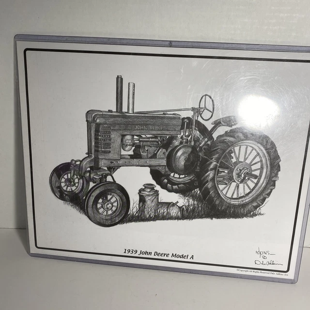 1939 John Deere Model A  Sketch By Artist Dale Adkins